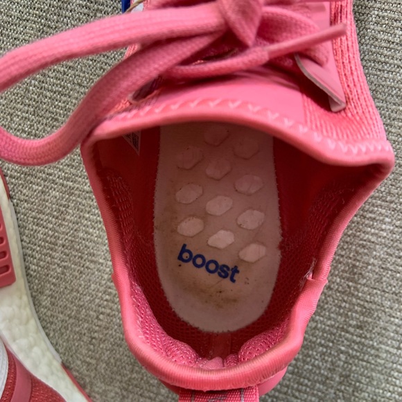 Adidas NMD R1 Hazy Rose FX7073 Pink Silver Size 8 - Picture 9 of 16